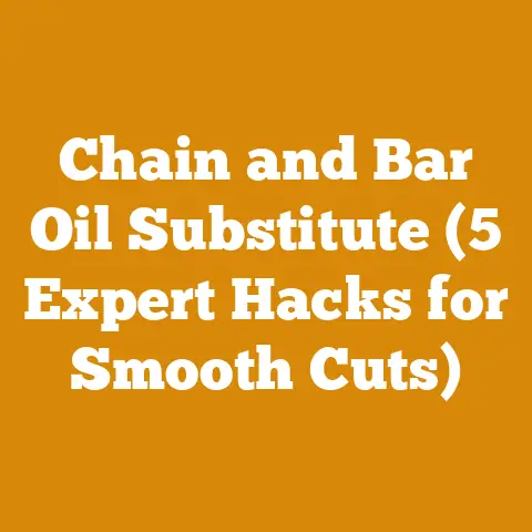 Chain and Bar Oil Substitute (5 Expert Hacks for Smooth Cuts)