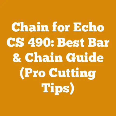 Chain for Echo CS 490: Best Bar & Chain Guide (Pro Cutting Tips)