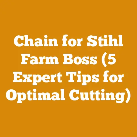 Chain for Stihl Farm Boss (5 Expert Tips for Optimal Cutting)