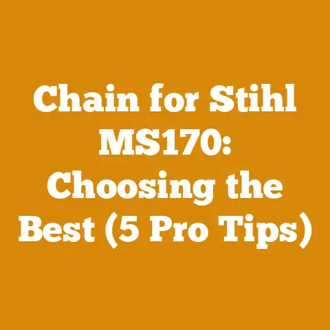 Chain for Stihl MS170: Choosing the Best (5 Pro Tips)