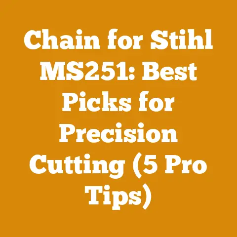 Chain for Stihl MS251: Best Picks for Precision Cutting (5 Pro Tips)