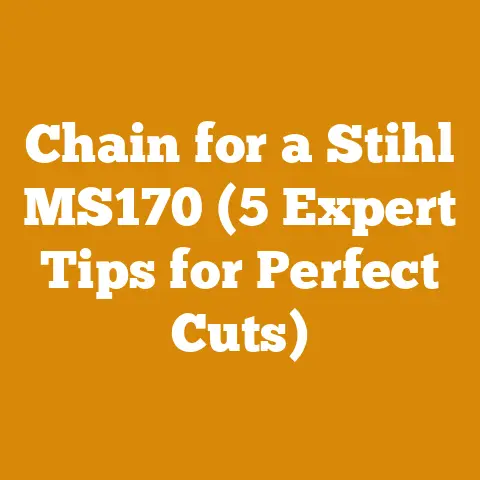 Chain for a Stihl MS170 (5 Expert Tips for Perfect Cuts)