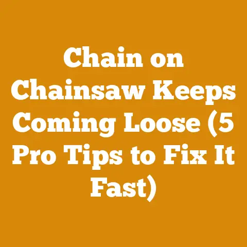 Chain on Chainsaw Keeps Coming Loose (5 Pro Tips to Fix It Fast)