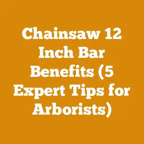 Chainsaw 12 Inch Bar Benefits (5 Expert Tips for Arborists)