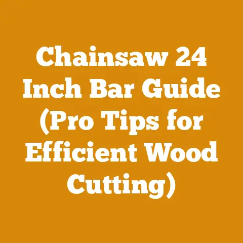 Chainsaw 24 Inch Bar Guide (Pro Tips for Efficient Wood Cutting)