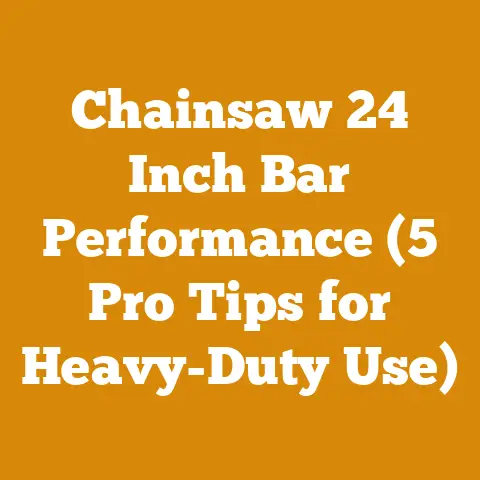 Chainsaw 24 Inch Bar Performance (5 Pro Tips for Heavy-Duty Use)