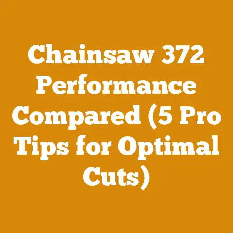 Chainsaw 372 Performance Compared (5 Pro Tips for Optimal Cuts)