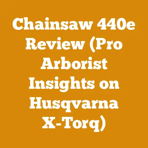 Chainsaw 440e Review (Pro Arborist Insights on Husqvarna X-Torq)