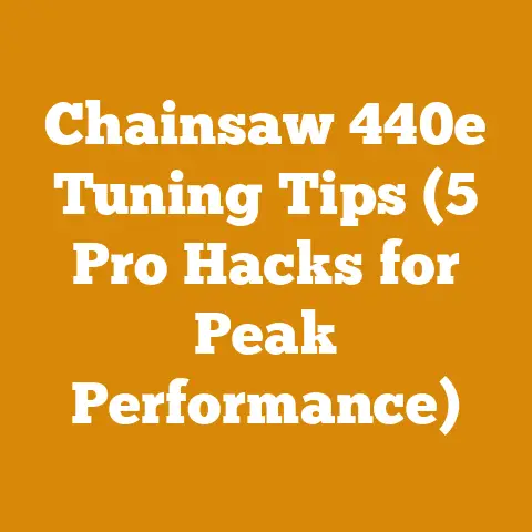 Chainsaw 440e Tuning Tips (5 Pro Hacks for Peak Performance)