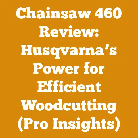 Chainsaw 460 Review: Husqvarna’s Power for Efficient Woodcutting (Pro Insights)