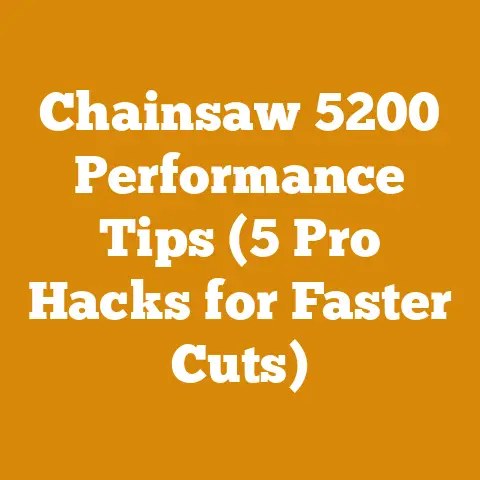 Chainsaw 5200 Performance Tips (5 Pro Hacks for Faster Cuts)