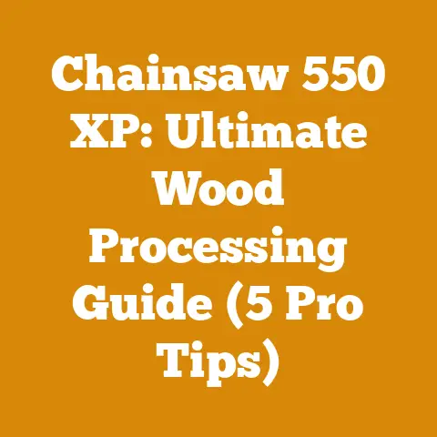 Chainsaw 550 XP: Ultimate Wood Processing Guide (5 Pro Tips)