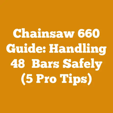 Chainsaw 660 Guide: Handling 48″ Bars Safely (5 Pro Tips)