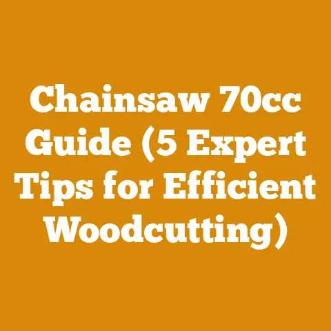 Chainsaw 70cc Guide (5 Expert Tips for Efficient Woodcutting)