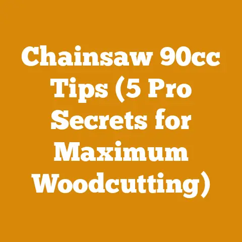 Chainsaw 90cc Tips (5 Pro Secrets for Maximum Woodcutting)