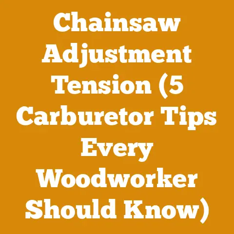 Chainsaw Adjustment Tension (5 Carburetor Tips Every Woodworker Should Know)