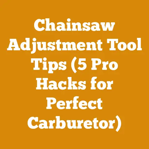 Chainsaw Adjustment Tool Tips (5 Pro Hacks for Perfect Carburetor)