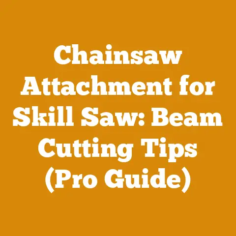 Chainsaw Attachment for Skill Saw: Beam Cutting Tips (Pro Guide)