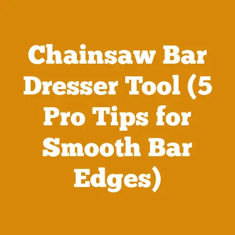 Chainsaw Bar Dresser Tool (5 Pro Tips for Smooth Bar Edges)
