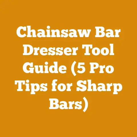 Chainsaw Bar Dresser Tool Guide (5 Pro Tips for Sharp Bars)