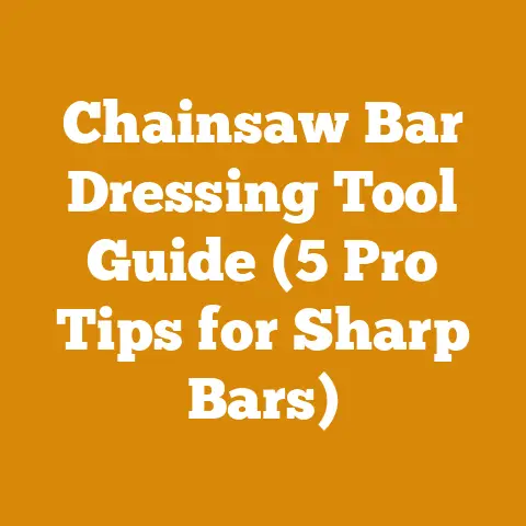 Chainsaw Bar Dressing Tool Guide (5 Pro Tips for Sharp Bars)
