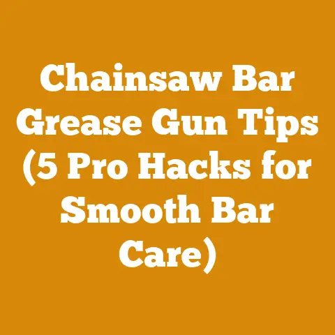 Chainsaw Bar Grease Gun Tips (5 Pro Hacks for Smooth Bar Care)