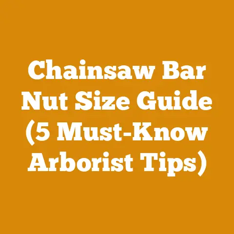 Chainsaw Bar Nut Size Guide (5 Must-Know Arborist Tips)