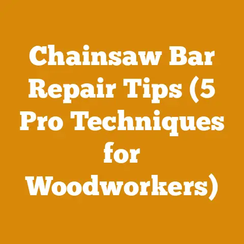 Chainsaw Bar Repair Tips (5 Pro Techniques for Woodworkers)