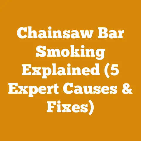 Chainsaw Bar Smoking Explained (5 Expert Causes & Fixes)