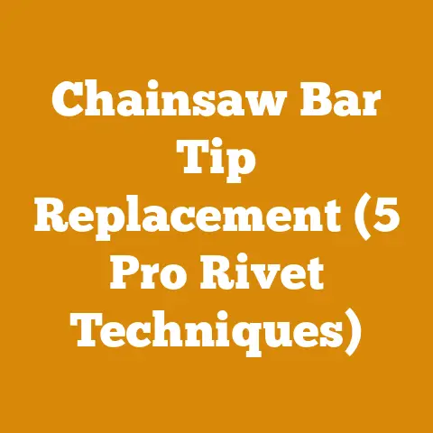 Chainsaw Bar Tip Replacement (5 Pro Rivet Techniques)