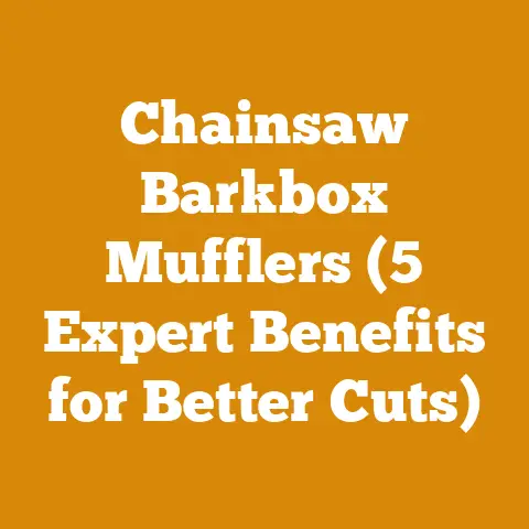 Chainsaw Barkbox Mufflers (5 Expert Benefits for Better Cuts)