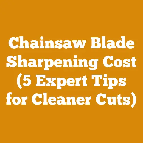 Chainsaw Blade Sharpening Cost (5 Expert Tips for Cleaner Cuts)