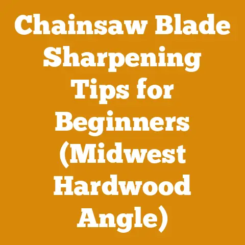 Chainsaw Blade Sharpening Tips for Beginners (Midwest Hardwood Angle)