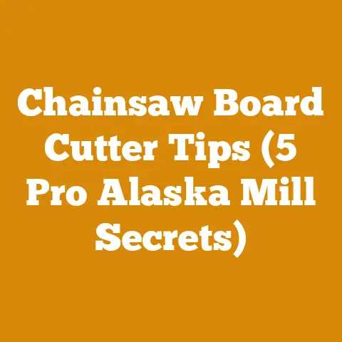 Chainsaw Board Cutter Tips (5 Pro Alaska Mill Secrets)