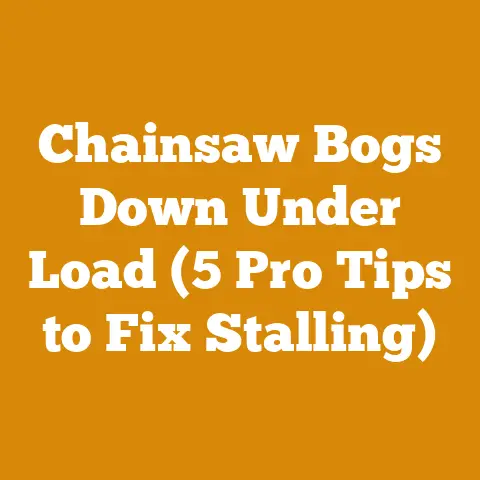 Chainsaw Bogs Down Under Load (5 Pro Tips to Fix Stalling)