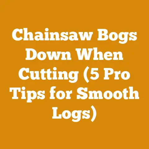 Chainsaw Bogs Down When Cutting (5 Pro Tips for Smooth Logs)