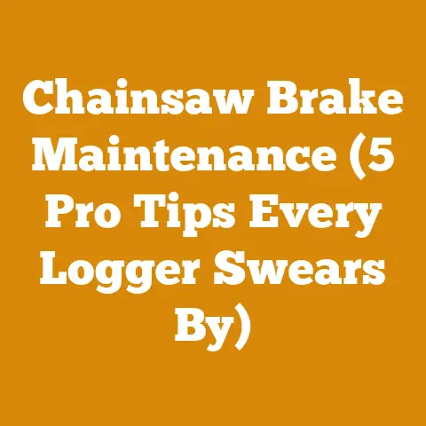 Chainsaw Brake Maintenance (5 Pro Tips Every Logger Swears By)