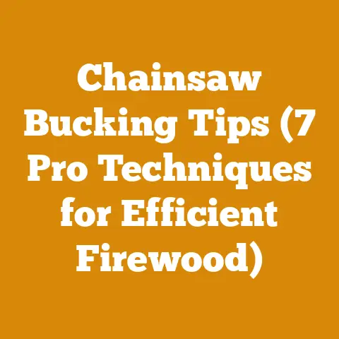 Chainsaw Bucking Tips (7 Pro Techniques for Efficient Firewood)