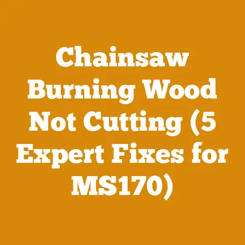 Chainsaw Burning Wood Not Cutting (5 Expert Fixes for MS170)