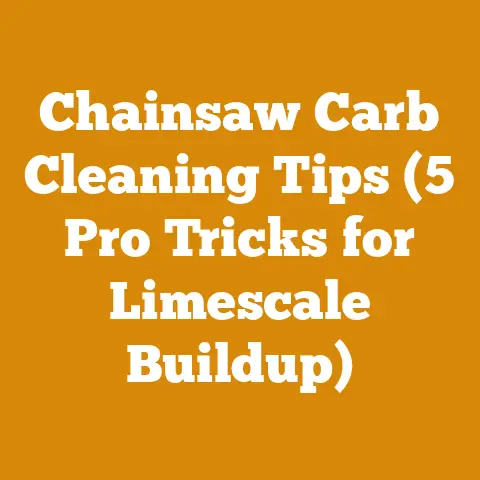 Chainsaw Carb Cleaning Tips (5 Pro Tricks for Limescale Buildup)