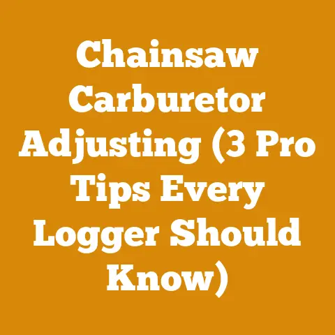 Chainsaw Carburetor Adjusting (3 Pro Tips Every Logger Should Know)