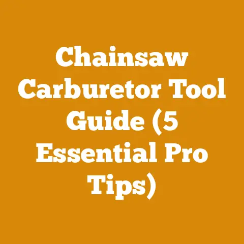 Chainsaw Carburetor Tool Guide (5 Essential Pro Tips)