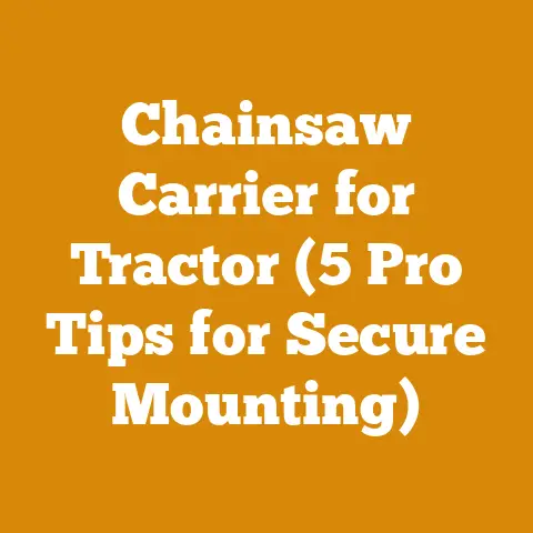 Chainsaw Carrier for Tractor (5 Pro Tips for Secure Mounting)