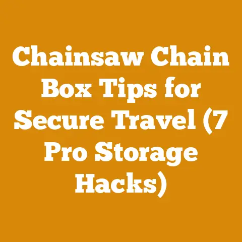 Chainsaw Chain Box Tips for Secure Travel (7 Pro Storage Hacks)