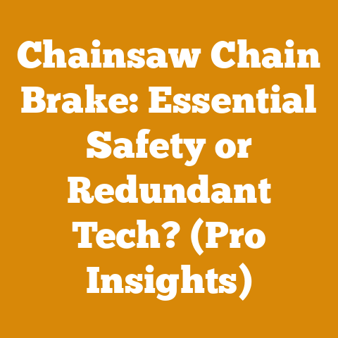 Chainsaw Chain Brake: Essential Safety or Redundant Tech? (Pro Insights)