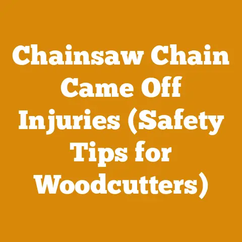 Chainsaw Chain Came Off Injuries (Safety Tips for Woodcutters)