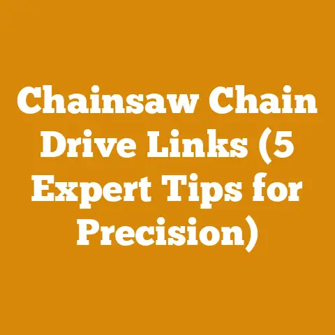 Chainsaw Chain Drive Links (5 Expert Tips for Precision)
