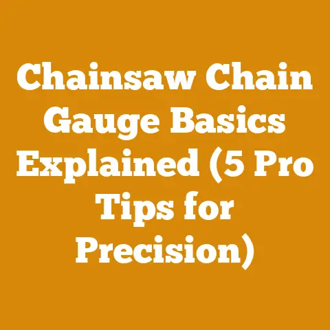 Chainsaw Chain Gauge Basics Explained (5 Pro Tips for Precision)