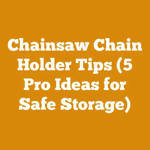 Chainsaw Chain Holder Tips (5 Pro Ideas for Safe Storage)