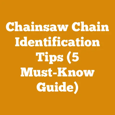 Chainsaw Chain Identification Tips (5 Must-Know Guide)